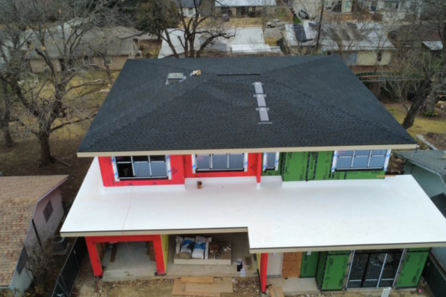 Asphalt Shingle TPO Combo