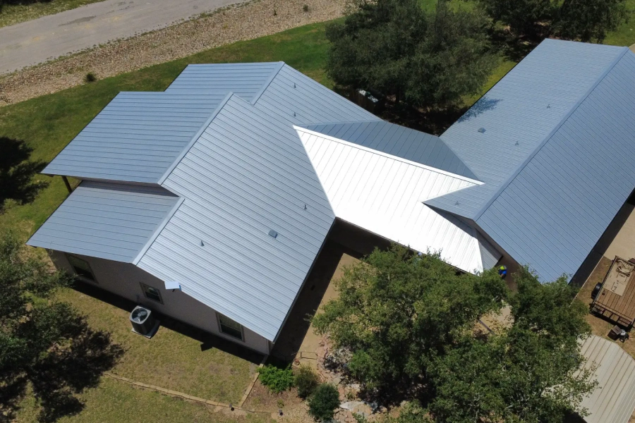 Standing Seam Metal Roof Installation