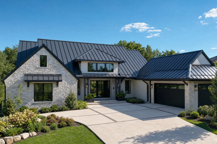 standing seam roofing