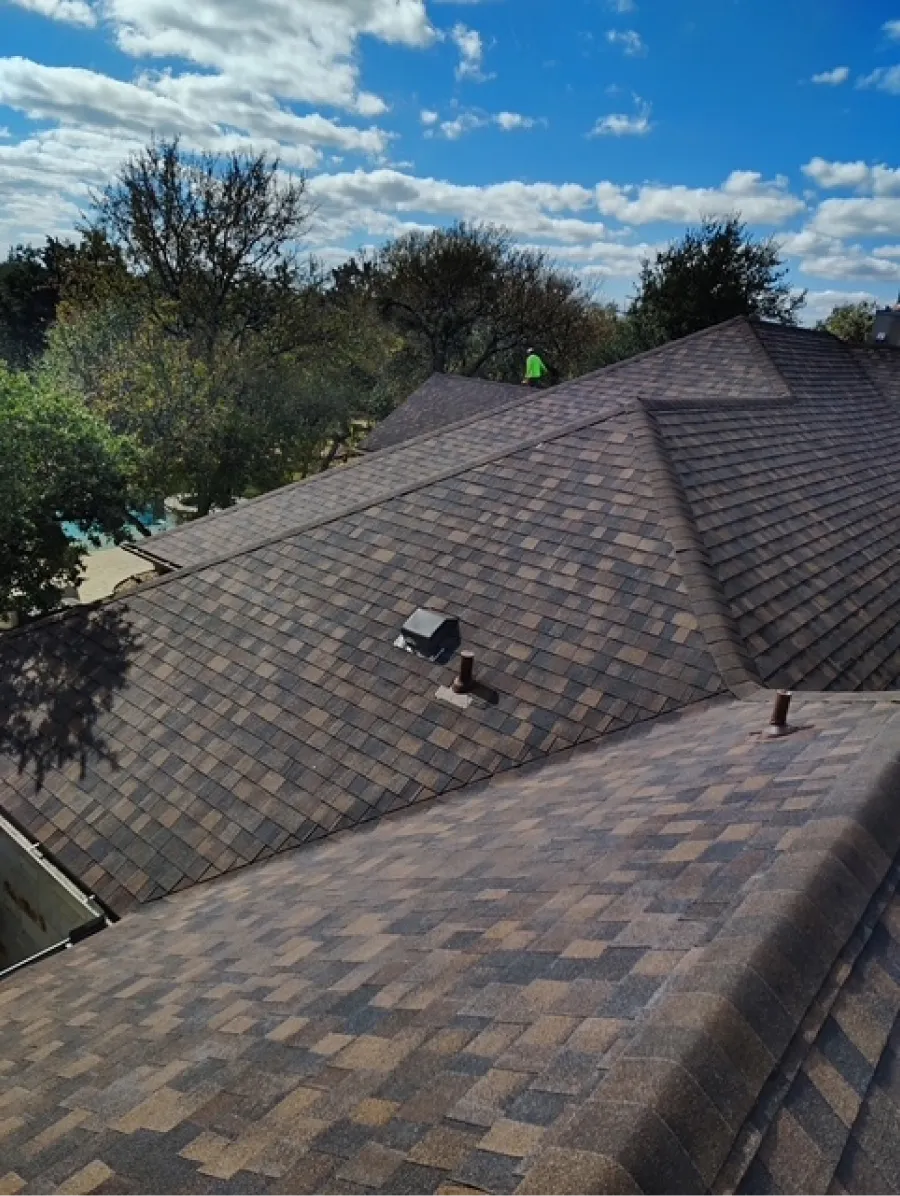 Multi-Tone Brown Architectural Shingle Roof Replacement